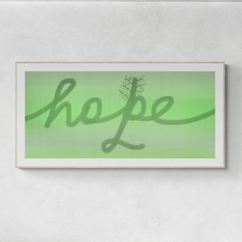 Hope | word art | Modern Wall Art Decor | Minimalist Digital Print